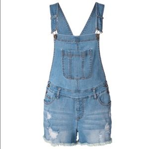 Denim Overalls